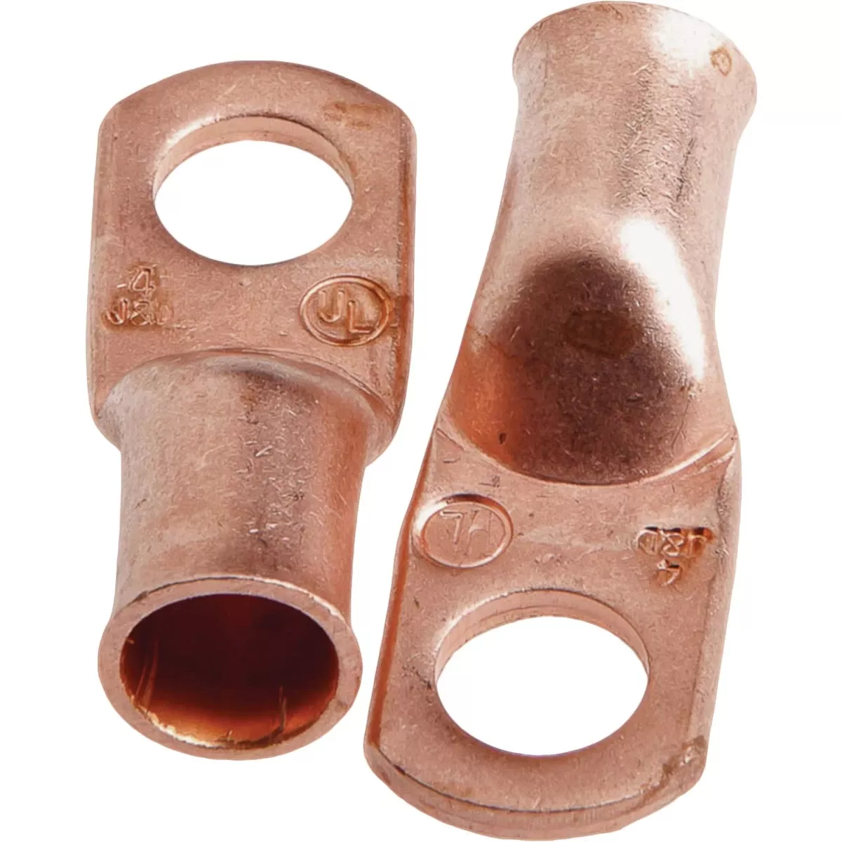4 In. L X 1.88 In. W Welding Cable Lug Copper 2 Pc.