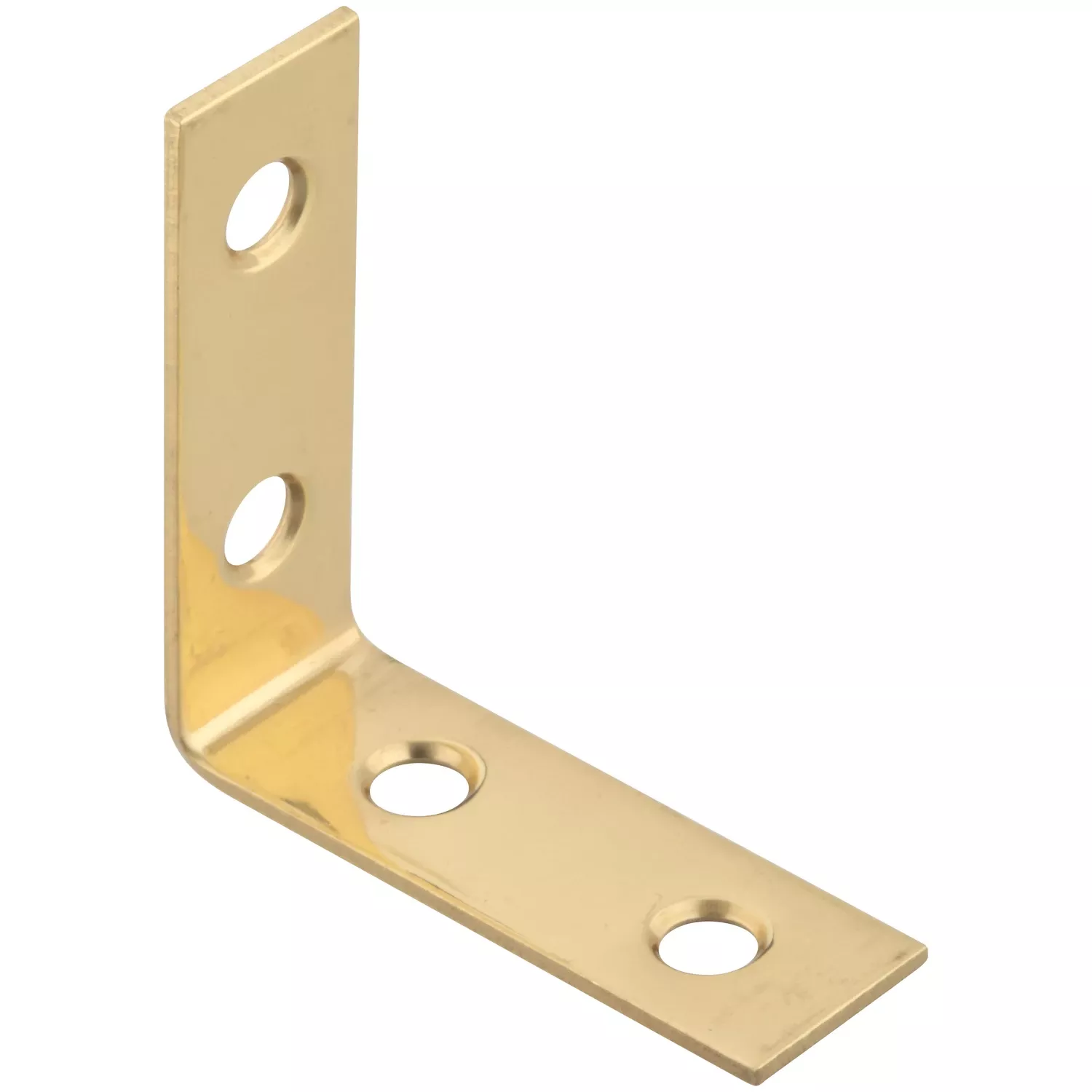 4-pk., 1-1/2 X 5/8 In. Brass Corner Bracket