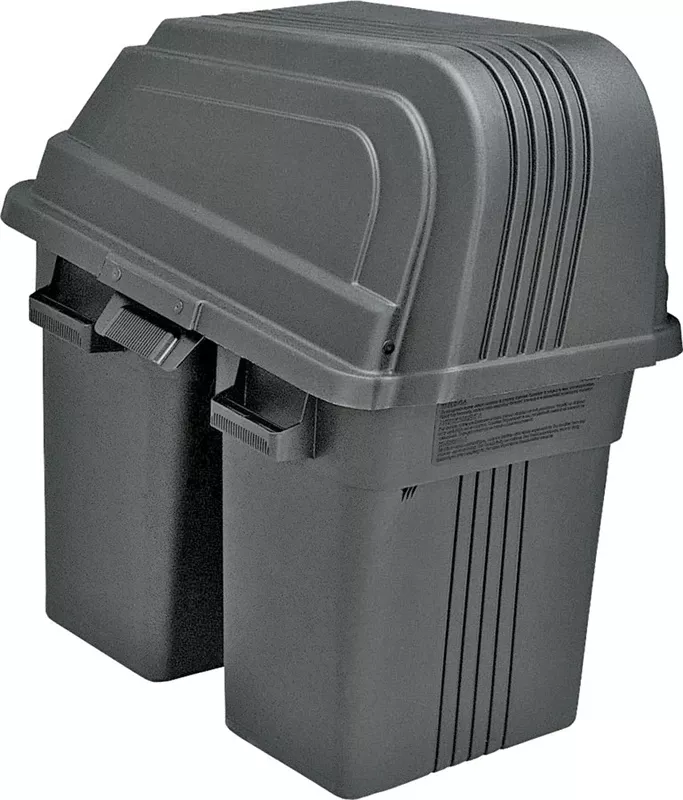 46-inch Dual Bin Soft-sided Lawn Tractor Grass Bagger Model 960730024
