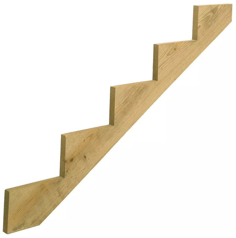 5-step Stair Stringer, 2 X 12
