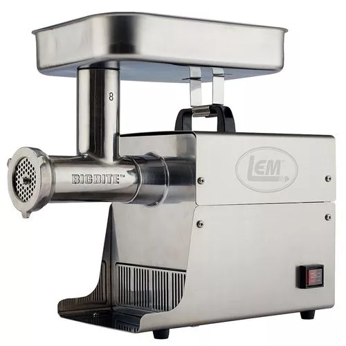 #8 Big Bite™ 0.35 - 0.5 HP Stainless Steel Meat Grinder