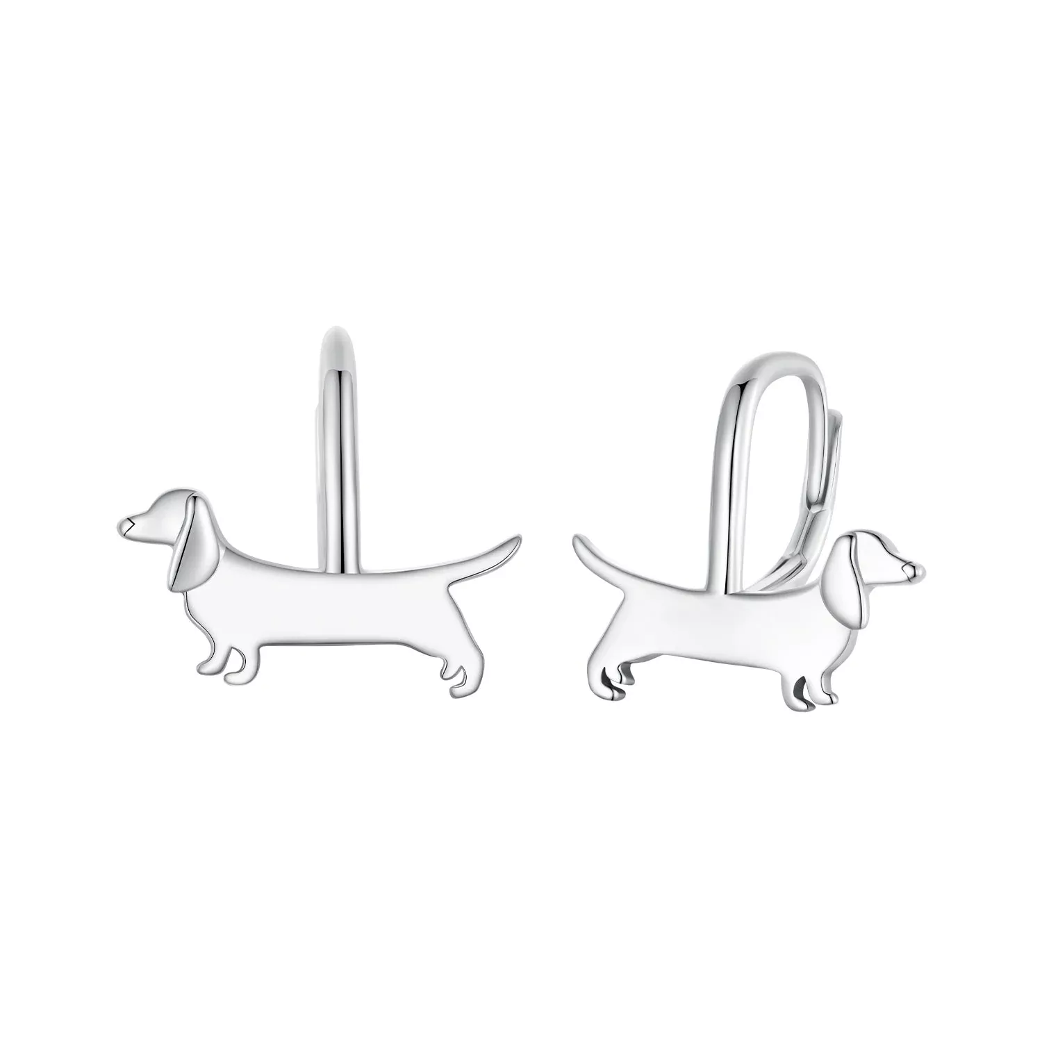 925 Oxidized Silver Earrings 17mm for Women