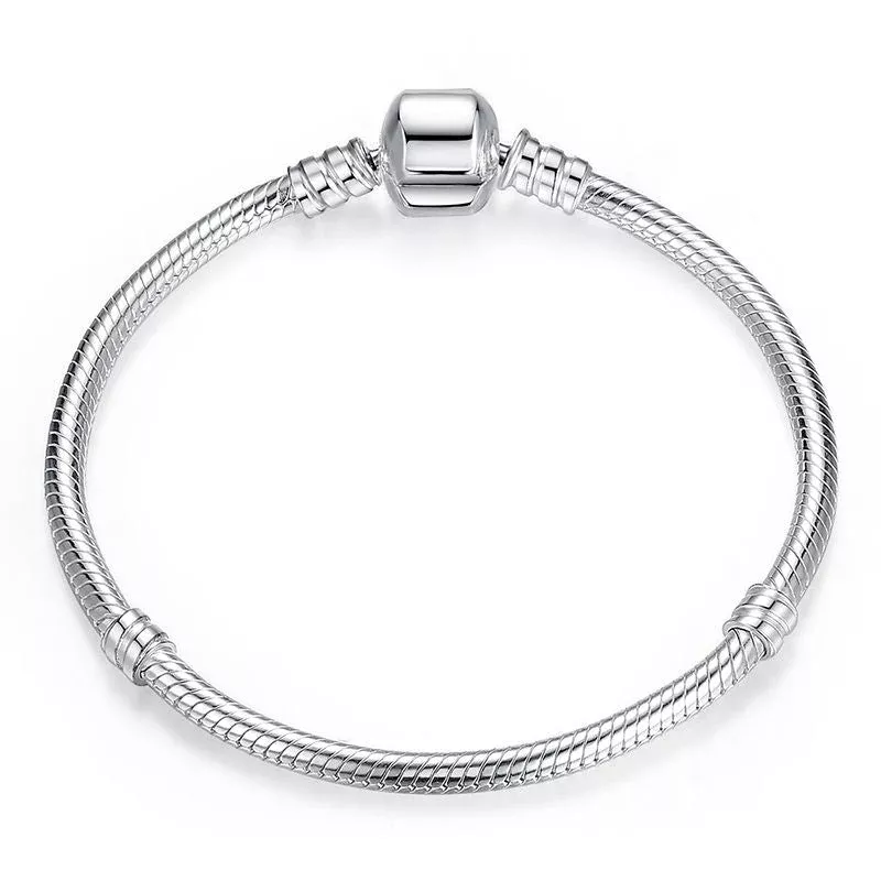 925 Sterling Silver 17cm Bracelet for Women