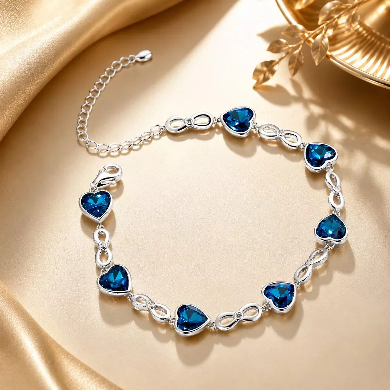925 Sterling Silver Adjustable Bracelet for Women