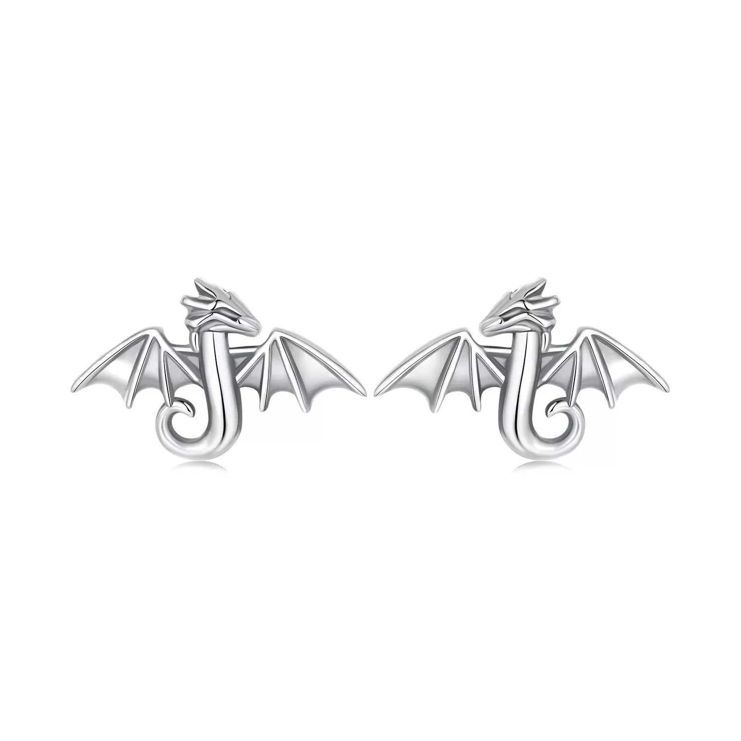925 Sterling Silver Earrings with Oxidized Finish, 0.7*1.1cm