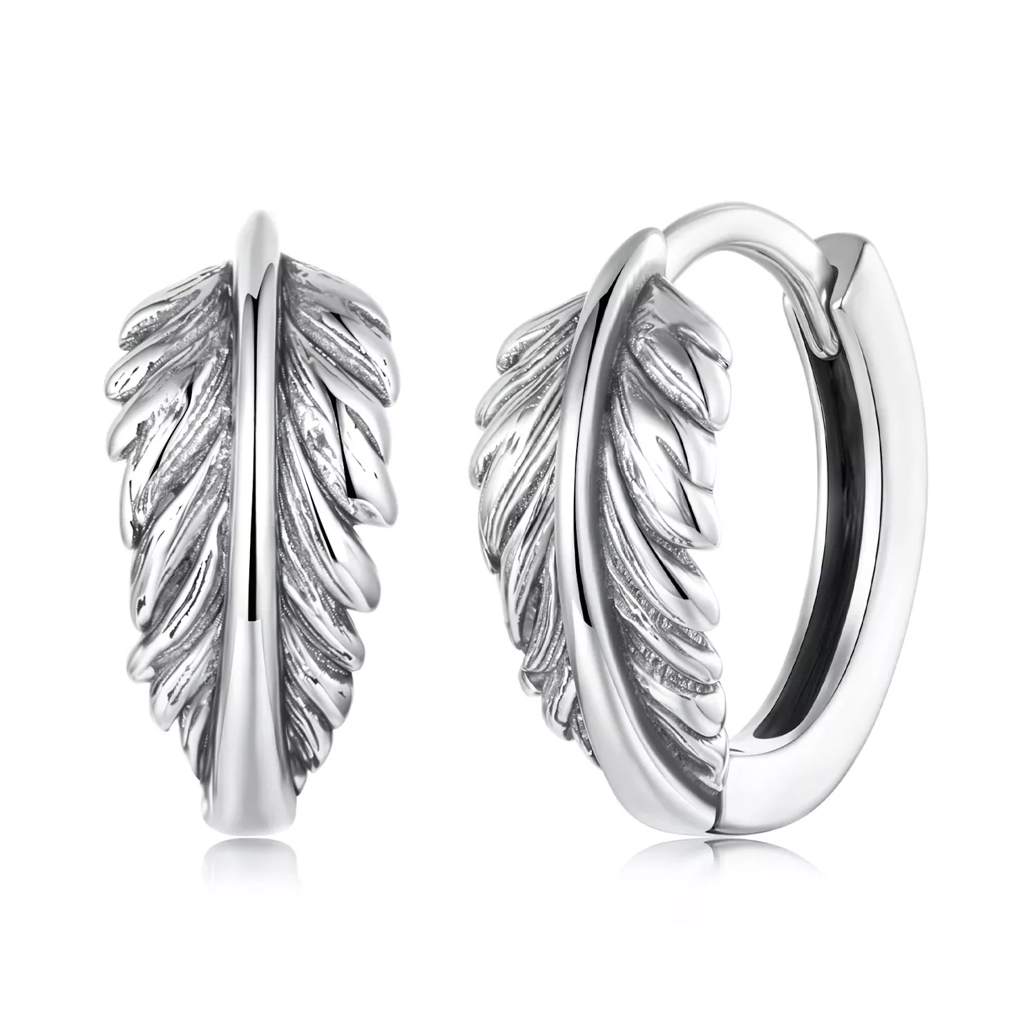 925 Sterling Silver Earrings with Oxidized Silver for Women