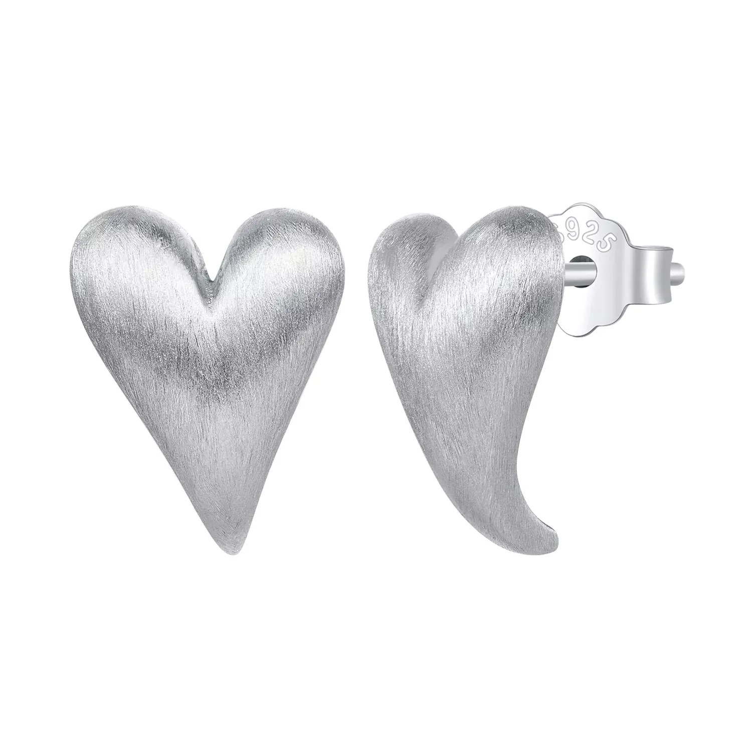 925 Sterling Silver Earrings with Platinum Plating for Women