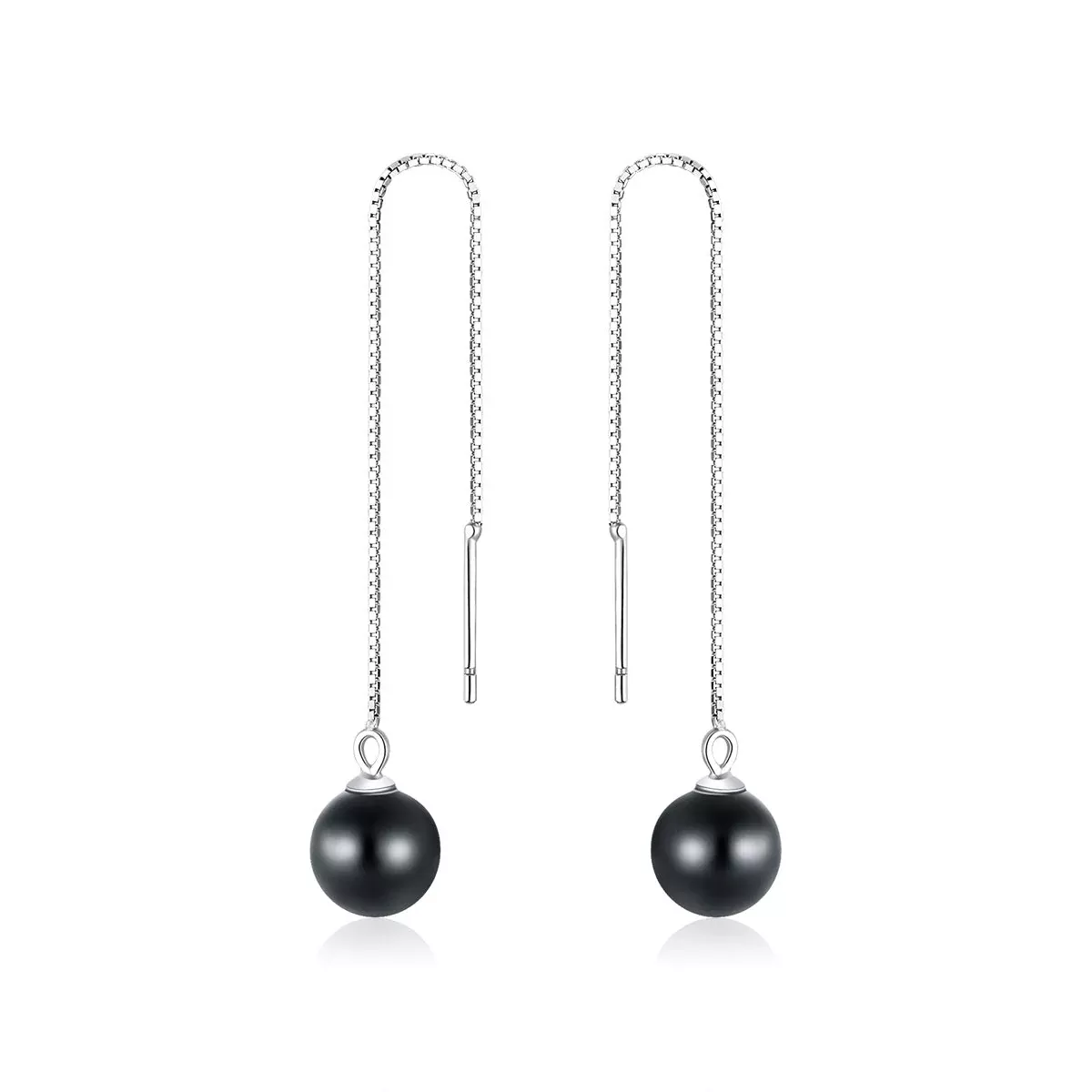 925 Sterling Silver Earrings with Quality Shell Pearl for Women