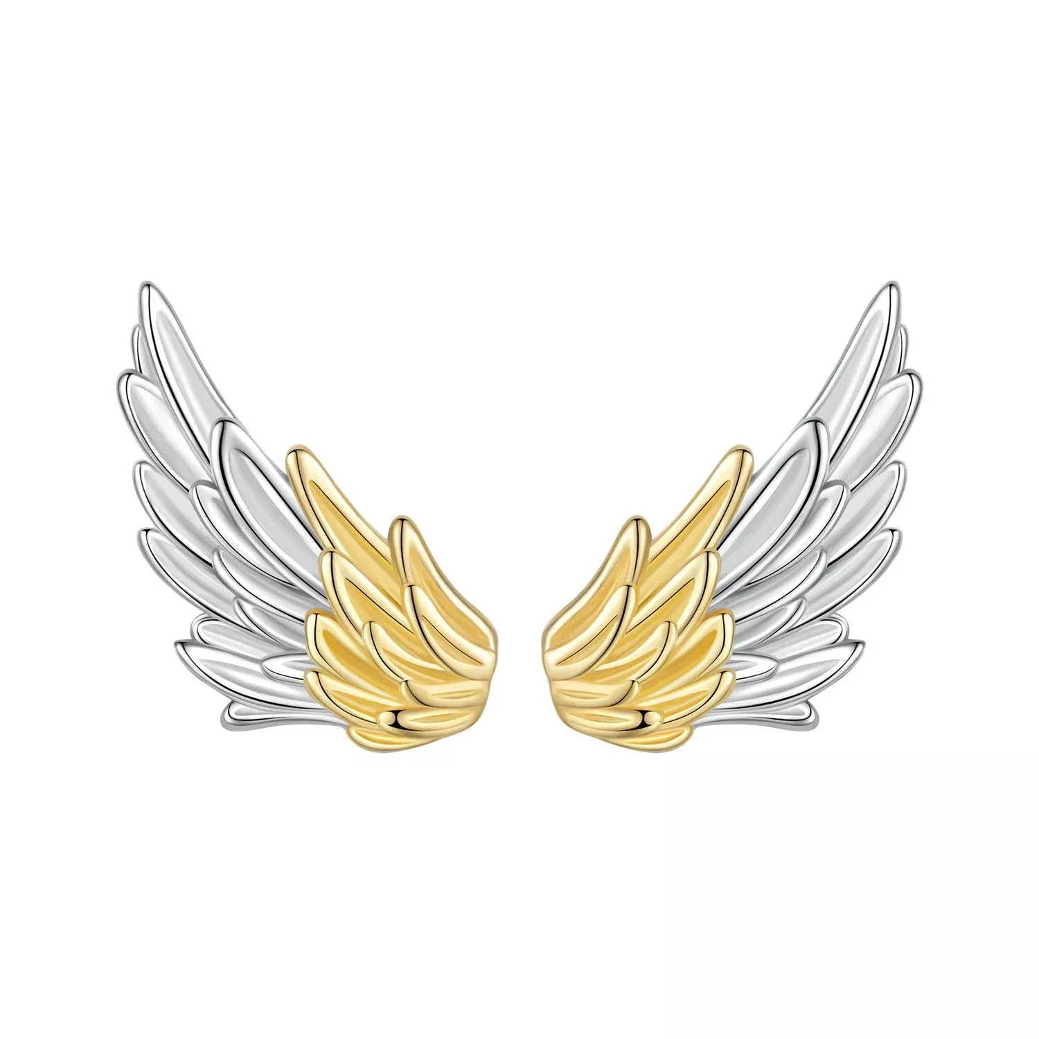 925 Sterling Silver Earrings with White Gold Plating for Women