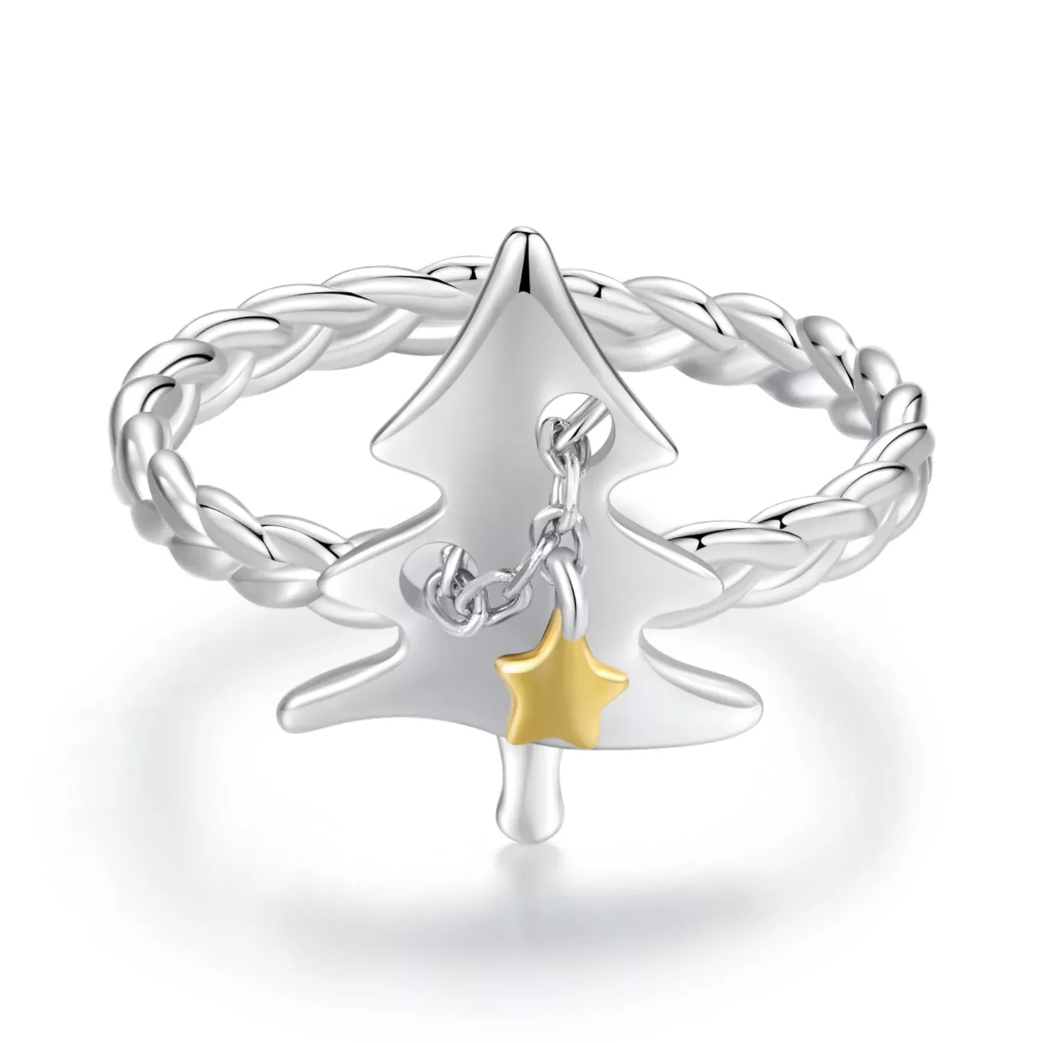 925 Sterling Silver Gold Plated Rings for Women
