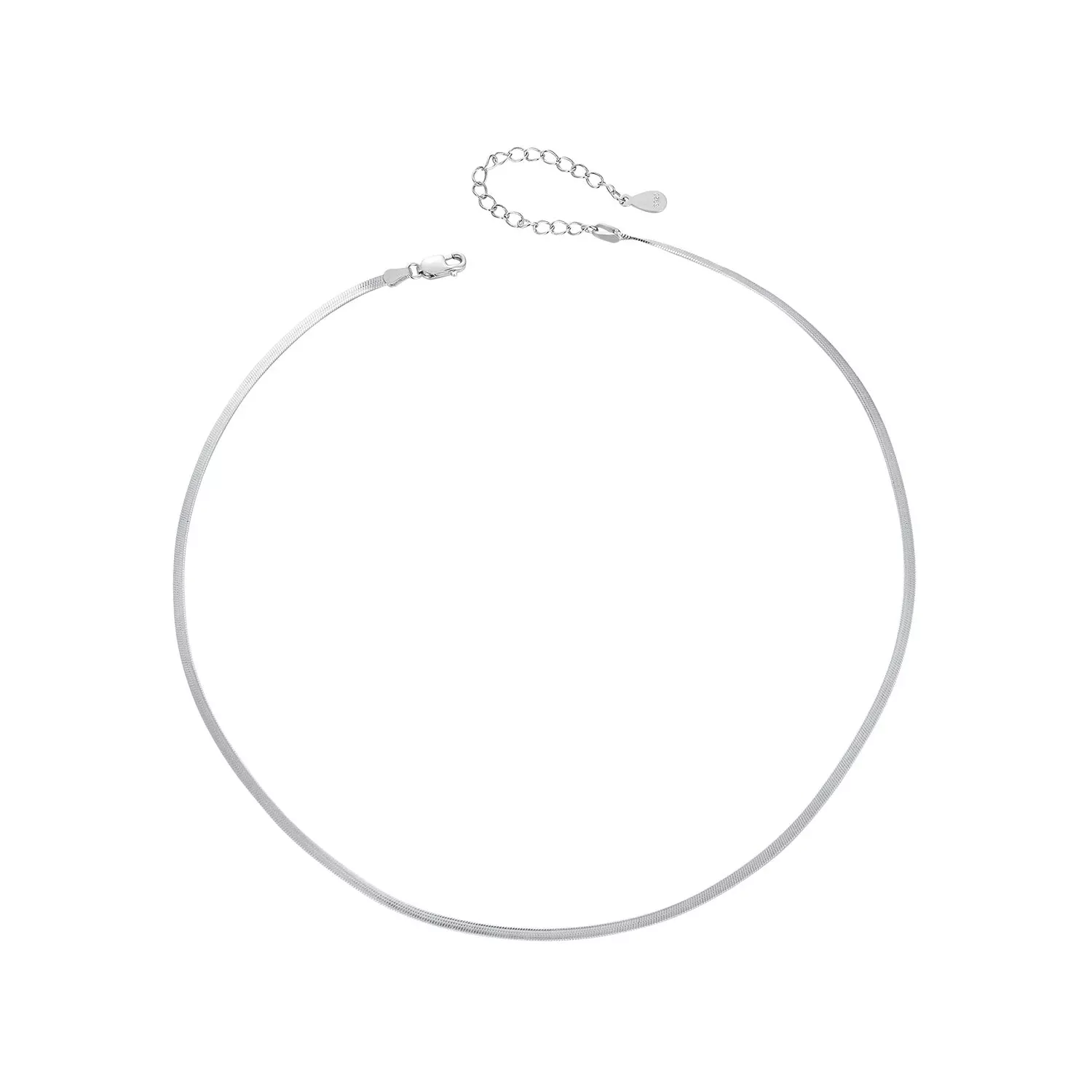 925 Sterling Silver Necklaces for Women - Length 400mm
