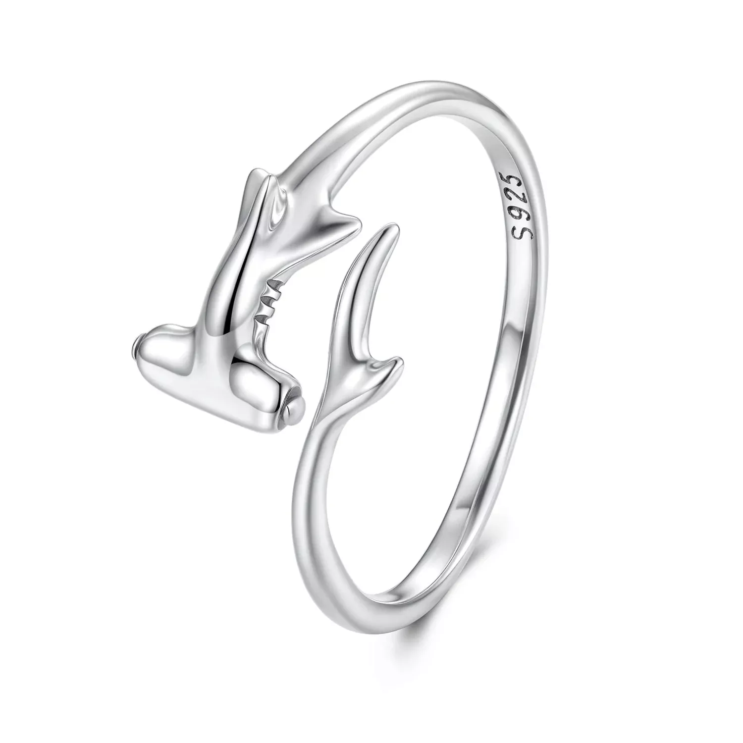 925 Sterling Silver Oxidized Silver Ring 0.16cm Width for Women