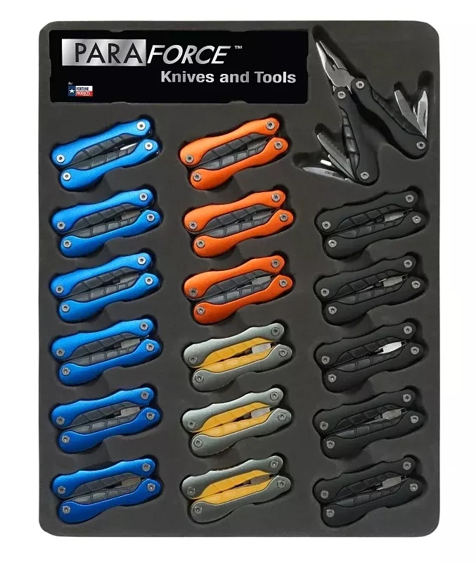 Accusharp ParaForce Series 800MTS Multi-Tool Set, Pack of 18
