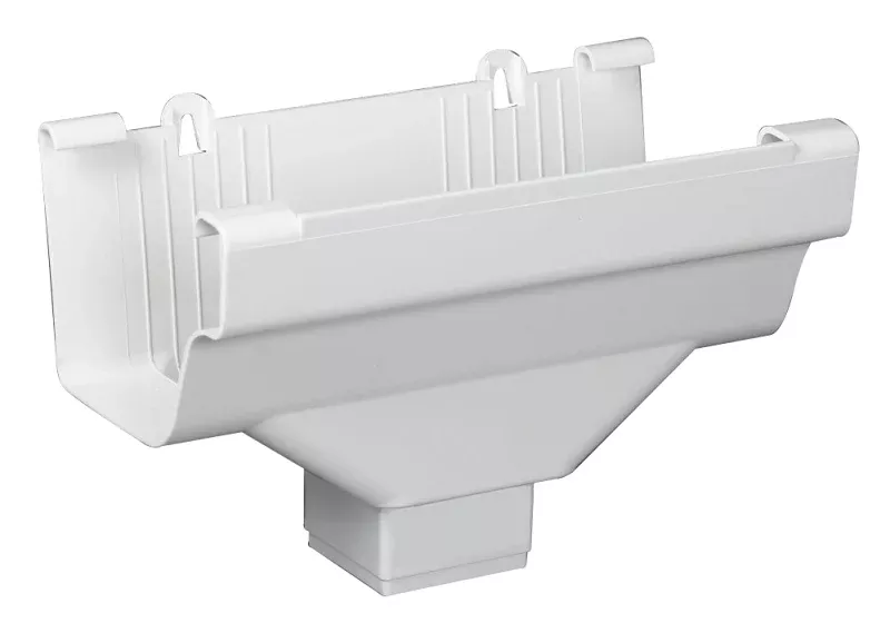 Amerimax M0506-6 Spike and Ferrule, Vinyl, White