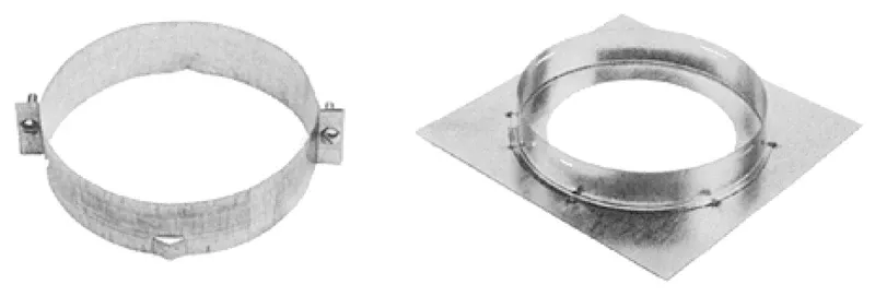 AmeriVent 6FSP Support Plate, For: 6 in Dia Type B Gas Vent