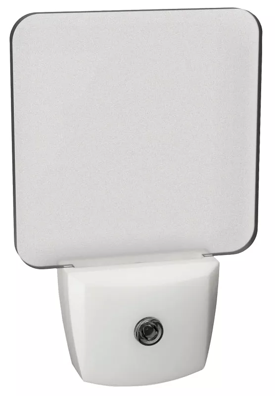 AmerTac NL-SCRN Translucent Screen Night Light, 120 V, 0.5 W, LED Lamp, Warm White, 2 Lumens, 3000 K Color Temp, White