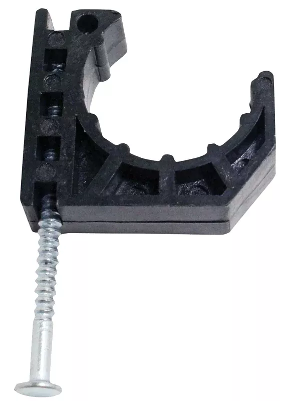 Apollo ApolloPEX Series APXJH3410PK Pipe J-Hook Pipe Support, 3/4 in Opening, Poly Alloy, Black