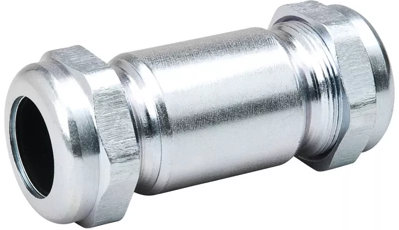 B & K 160-008HC Pipe Coupling, 2 in, Compression x IPS, Steel, 125 psi Pressure
