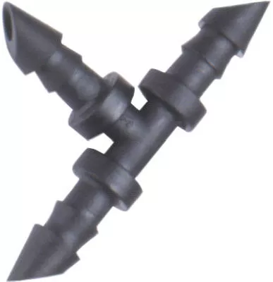 Barbed Tee, 1/4-in., 25-pack