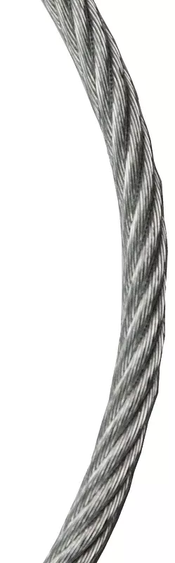 Baron 695964 Aircraft Cable, 5/16 in Dia, 500 ft L, Galvanized