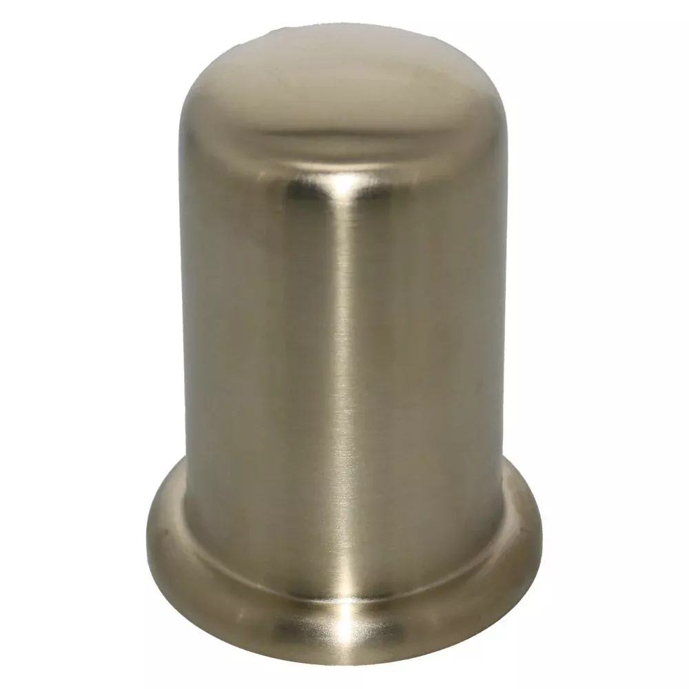 Brass Cover Cap for Twin Inlet Air Gap - Satin Copper