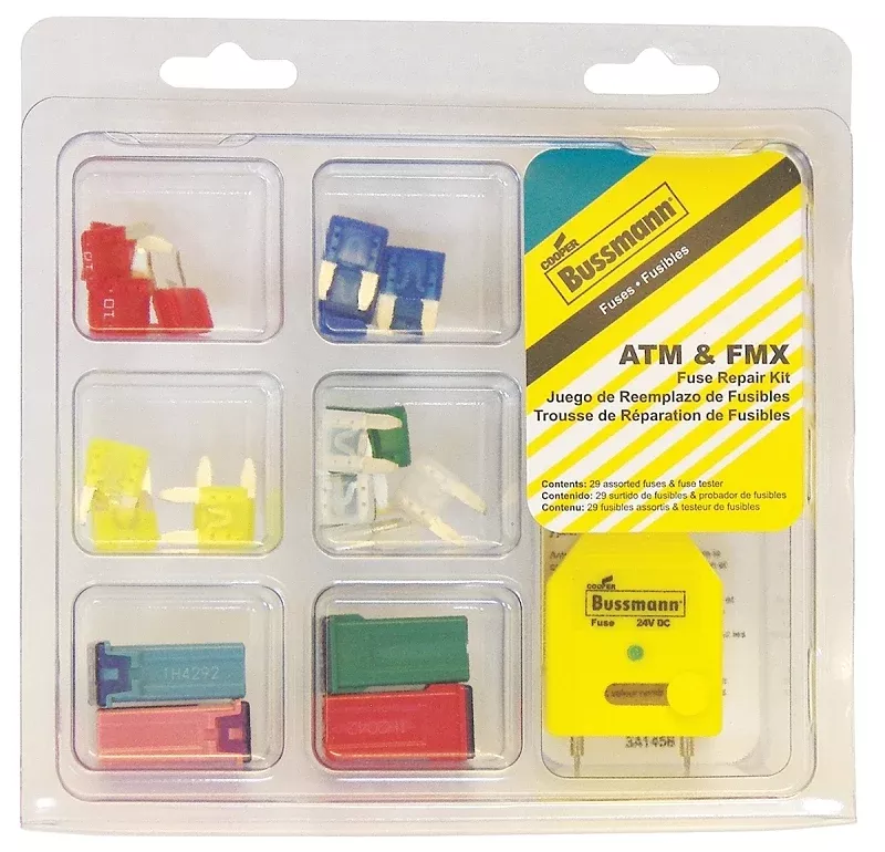 Bussmann ATM-FMX-EK Fuse Kit, 1 kA Interrupt, 32 VDC
