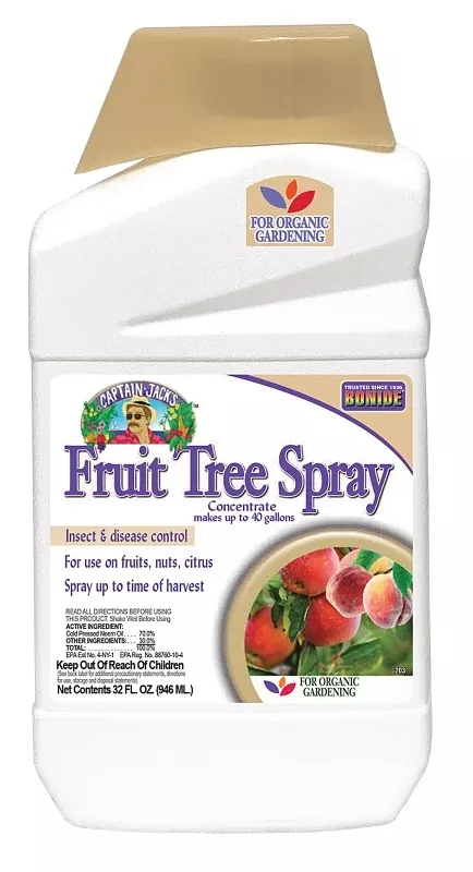 Captain Jack's 2003 Concentrated Fruit Tree Insecticide, Liquid, Spray Application, Home, Home Garden, 1 qt