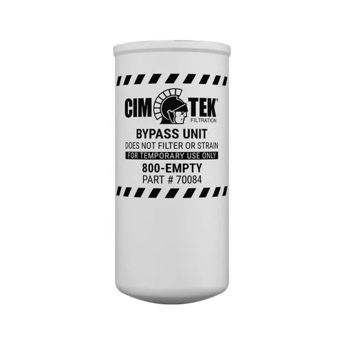 Cim-Tek 70084 800-Empty Bypass Unit Filter Housing