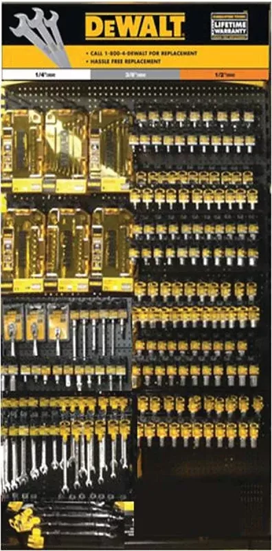 DEWALT DWMT74214 Series Socket Set, Specifications: 1/2 in Drive Size, Includes: (2) 1-1/8 in Impact Socket