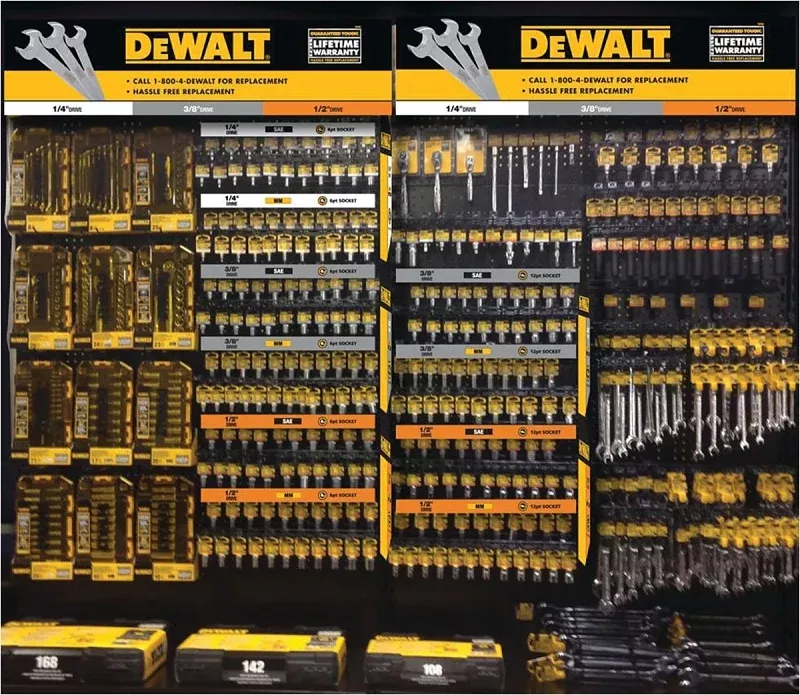 DEWALT DWMT74221 Series Socket Set, Specifications: 3/4 in Drive Size, Includes: (2) 7/8 in Deep Impact Socket
