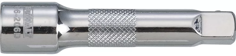 DEWALT DWMT86206OSP Socket Extension, 3/8 in Drive, 3 in L, Chrome-Plated