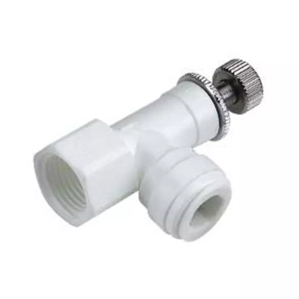 DMfit Control Valve Female Adapter - 3/8" Push-in x 3/8" NPTF