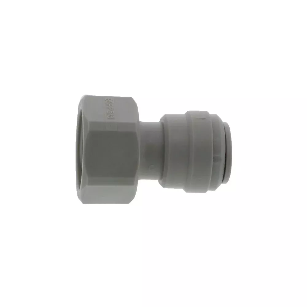 DMfit Female BSPP Connector Flat Type - 1/2" Push-in x 5/8 BSP(P)