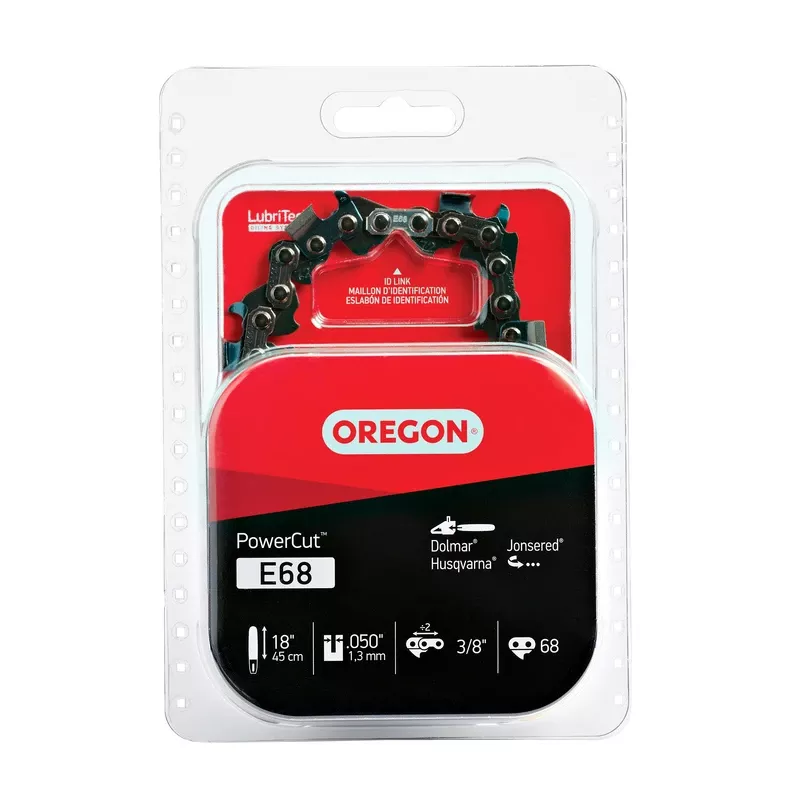 E68 Powercut Chainsaw Chain, 18 In.