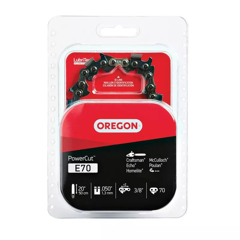 E70 Powercut Chainsaw Chain, 20 In.