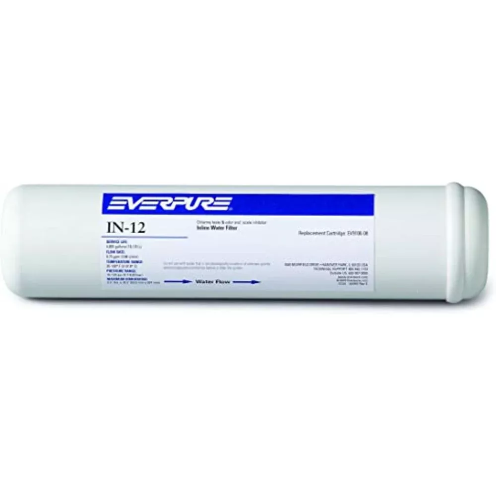 Everpure EV9100-07 Inline Filter IN-12 High Capacity GAC w/Scale Control