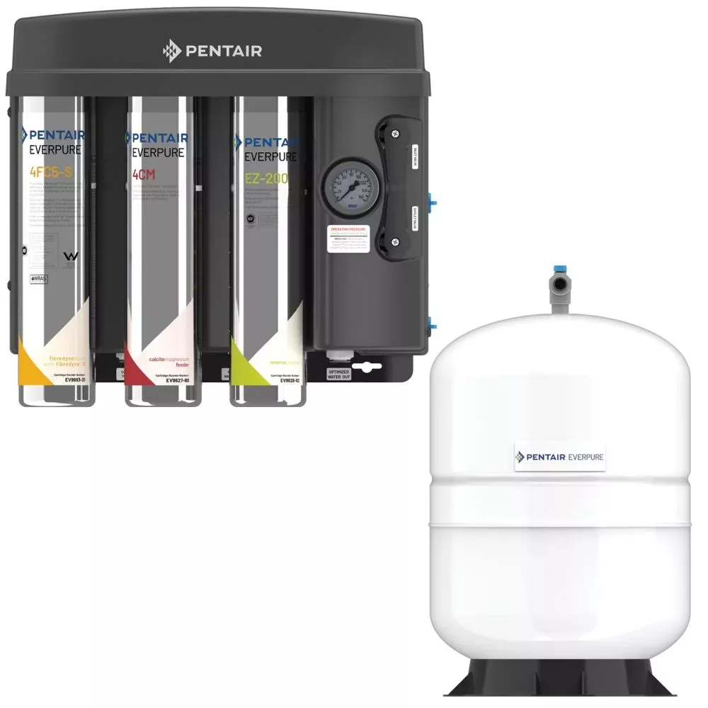 Everpure EV9975-52 EZ-RO System - 200 GPD w/5 Gal Hydropneumatic Tank