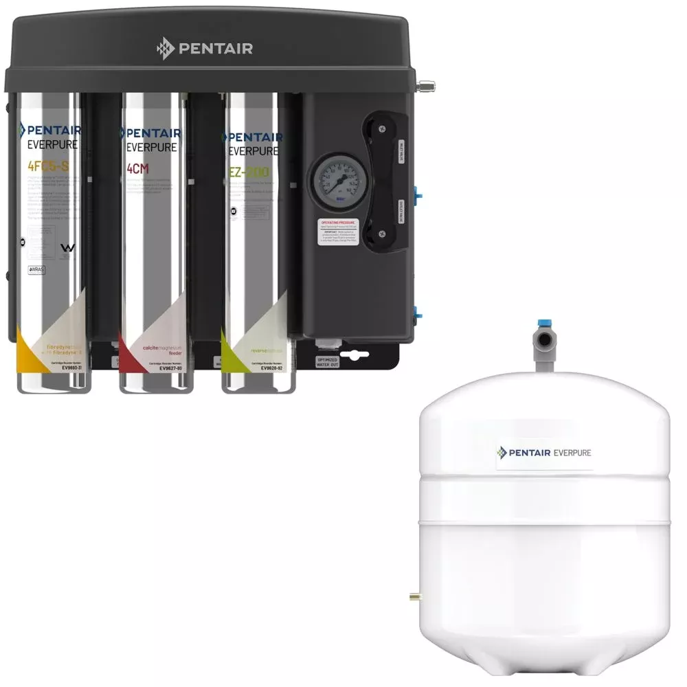 Everpure EV9975-59 EZ-RO System - 200 GPD w/2 Gal Hydropneumatic Tank