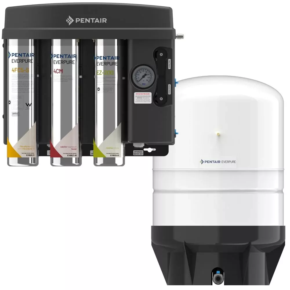 Everpure EV9975-61 EZ-RO System - 200 GPD w/10 Gal Hydropneumatic Tank