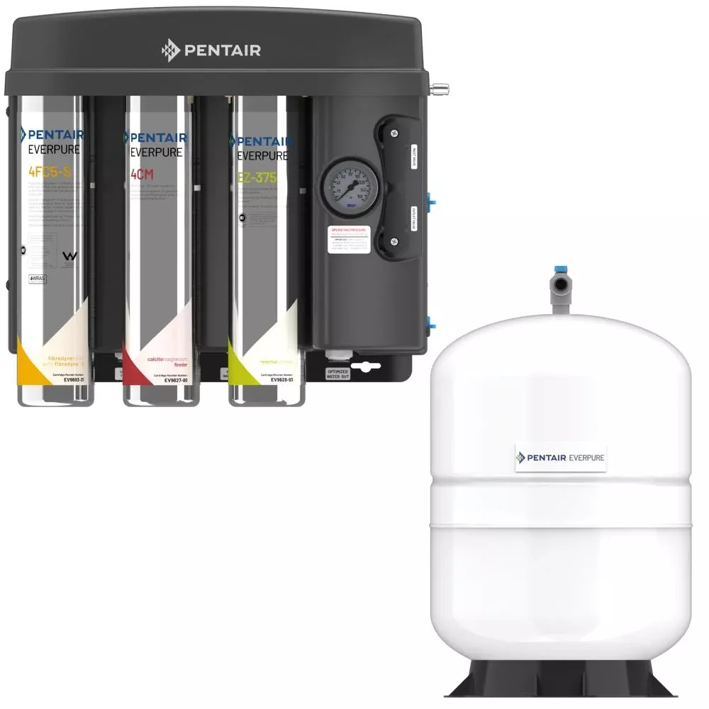 Everpure EV9975-64 EZ-RO System - 375 GPD w/5 Gal Hydropneumatic Tank