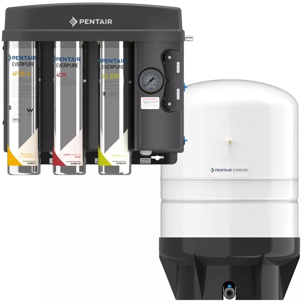 Everpure EV9975-65 EZ-RO System - 375 GPD w/10 Gal Hydropneumatic Tank