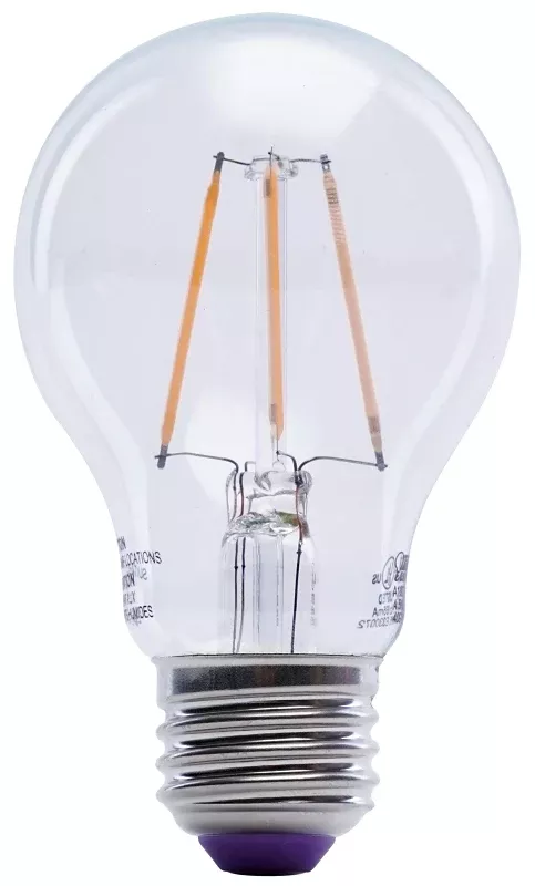 Feit Electric A19/TP/LED LED Bulb, General-Purpose, A19 Lamp, 25 W Equivalent, E26 Lamp Base, Dimmable, Clear, Pack of 6