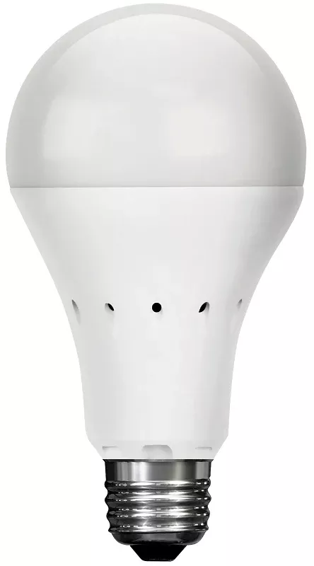 Feit Electric OM60/927CA/BATG2L Battery Backup LED Bulb, A19 Lamp, E26 Medium Lamp Base, 2700 K Color Temp