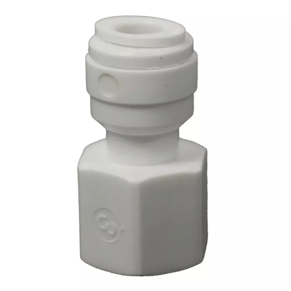 FeMale Adaptor Acetal 1/4 qc x 7/16 MNPT-6 thread