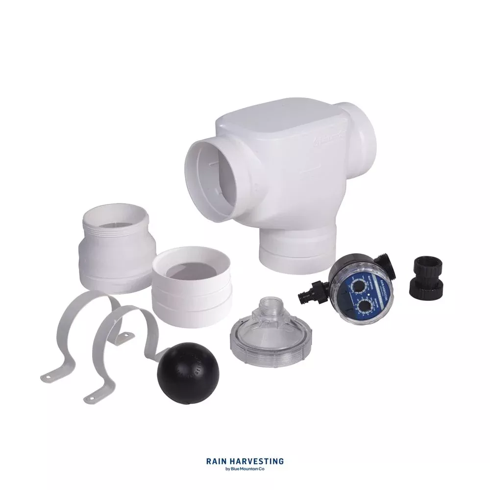 First Flush Advanced Downpipe Kit WDDP120 4" advanced release valvefrom Rain Harvesting Pty by Blue Mountain Co.