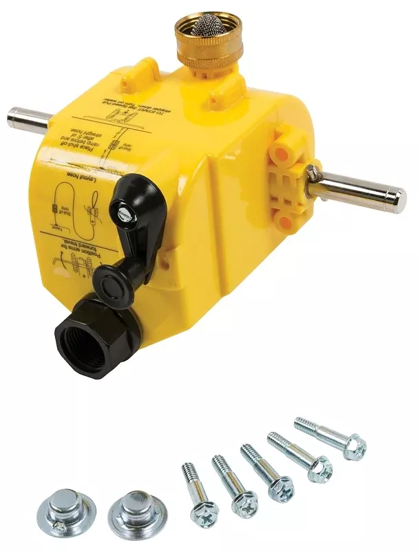 Gilmour Mfg 873764-1010 Motor Assembly with Shut-Off, Plastic, Yellow