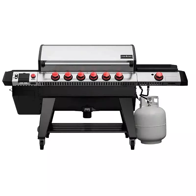 Grill aux granules et au propane 24