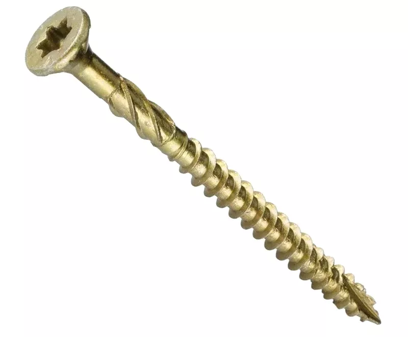 GRK Fasteners R4 01099 Decking and Framing Screw, #9 Thread, 2 in L, W-Cut Thread, Star Drive, Steel, Climatek, 690
