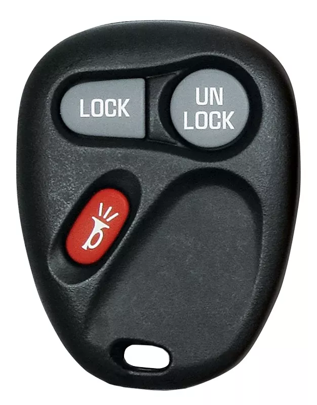 Hy-Ko 19GM800S Key Fob Shell, 3 -Button, Plastic, Black