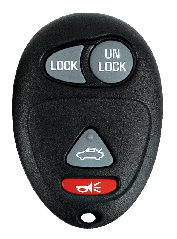 Hy-Ko 19GM802S Key Fob Shell, For: General Motors Vehicles Remote, 4-Button, Plastic, Black